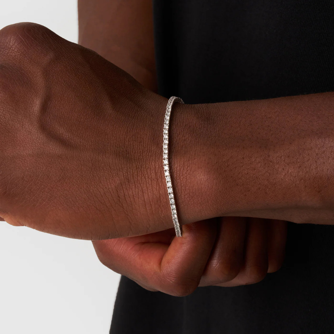 Tennis Bracelet | 2mm (Moissanite)