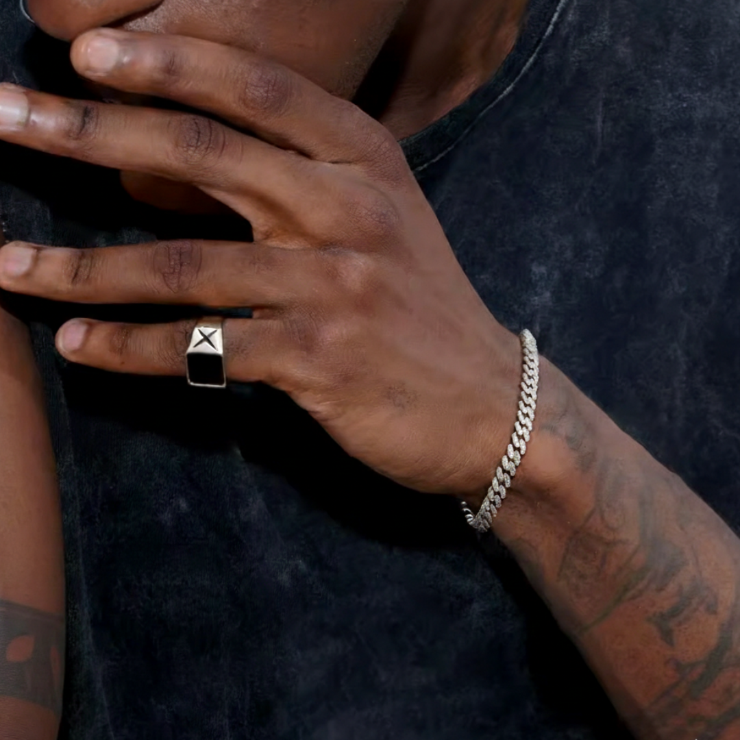 Cuban Bracelet | 6mm (Moissanite)