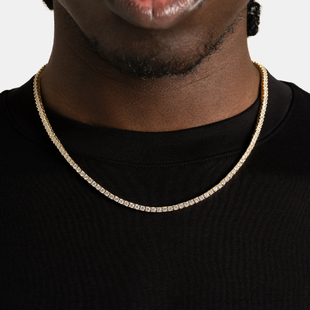 Tennis Chain | 3mm (Moissanite)