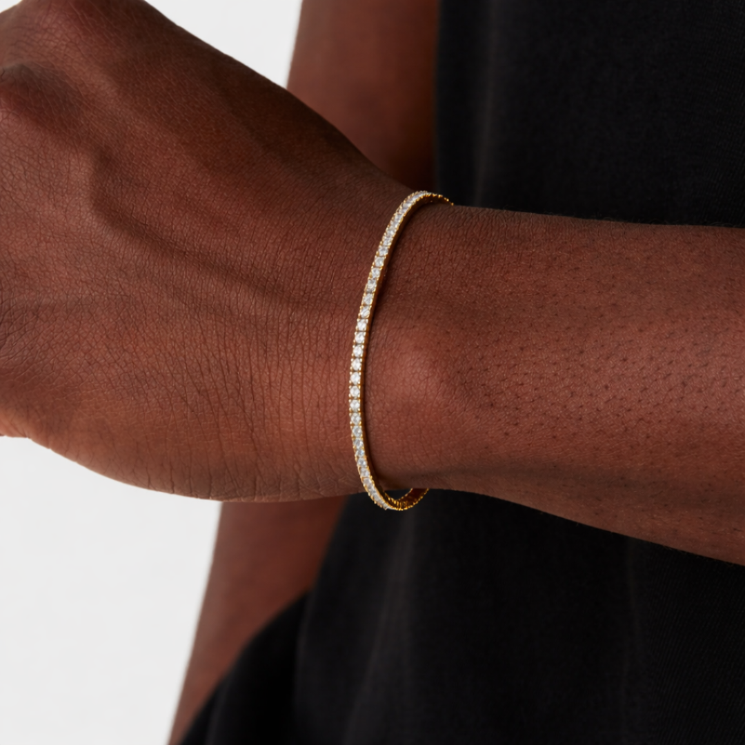 Tennis Bracelet | 2mm (Moissanite)