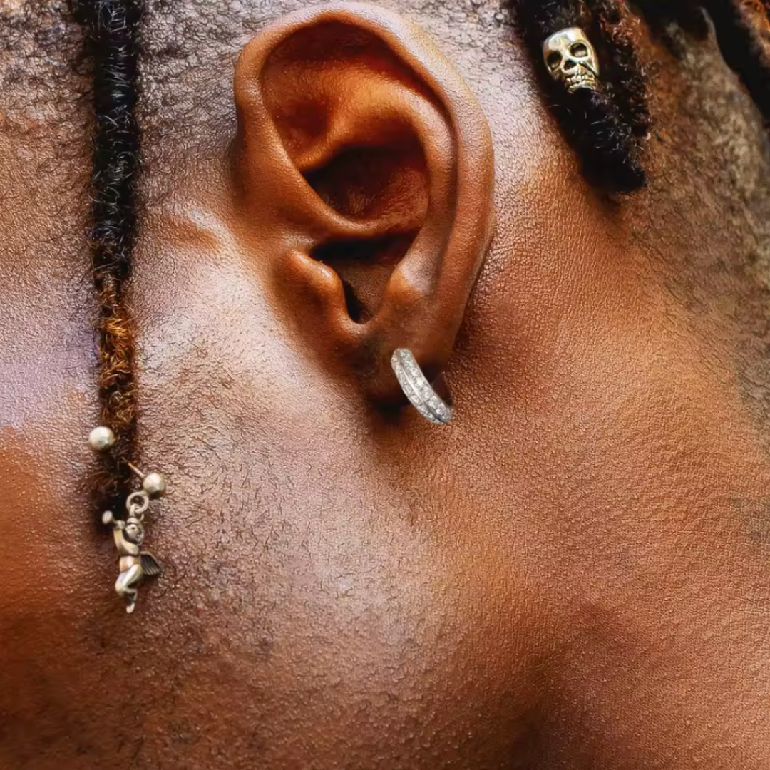 Hoop Earrings | (Moissanite)