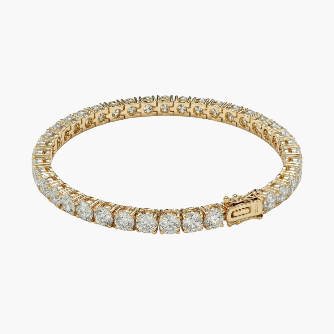 Tennis Bracelet | 5mm (Moissanite)