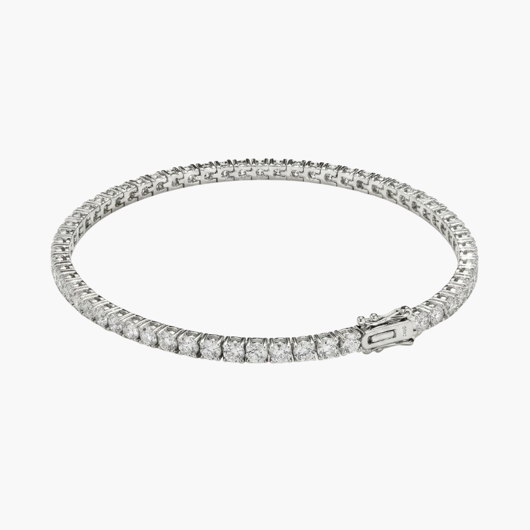 Tennis Bracelet | 3mm (Moissanite)
