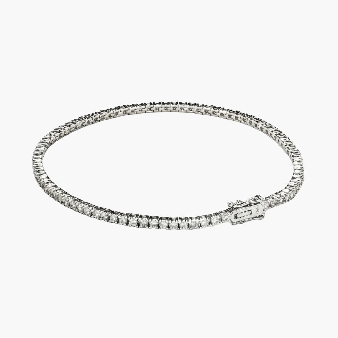 Tennis Bracelet | 2mm (Moissanite)