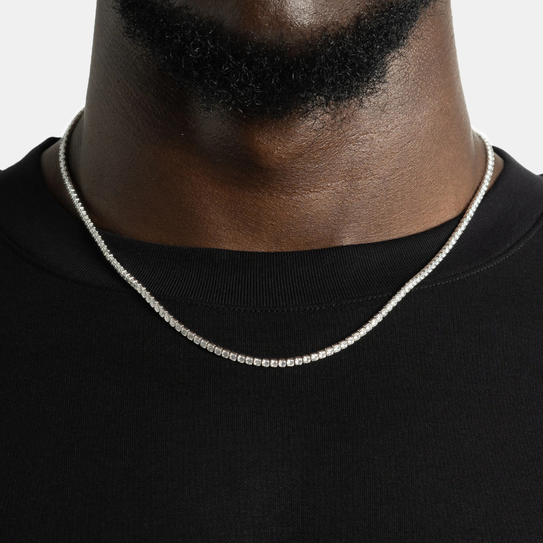 Tennis Chain | 2mm (Moissanite)