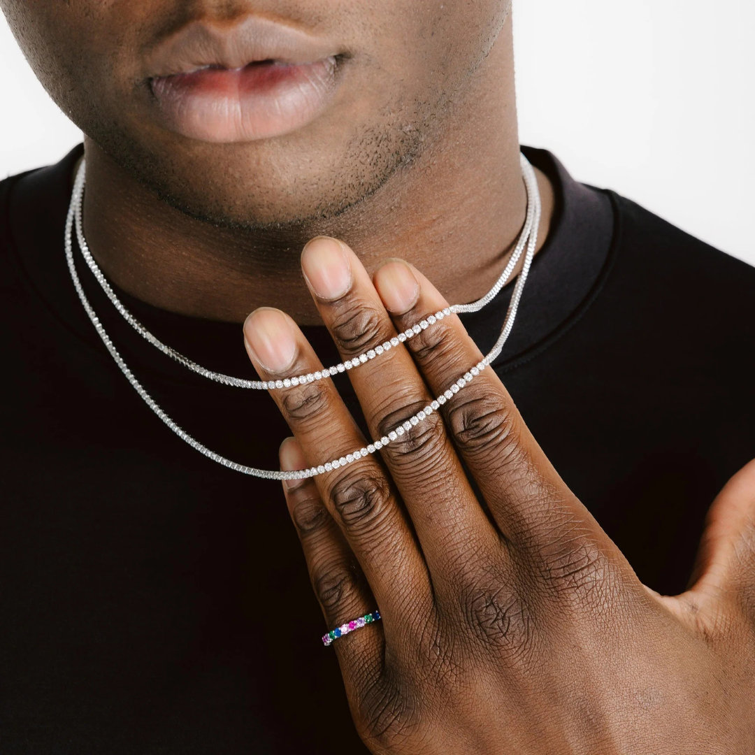 Tennis Chain | 2mm (Moissanite)