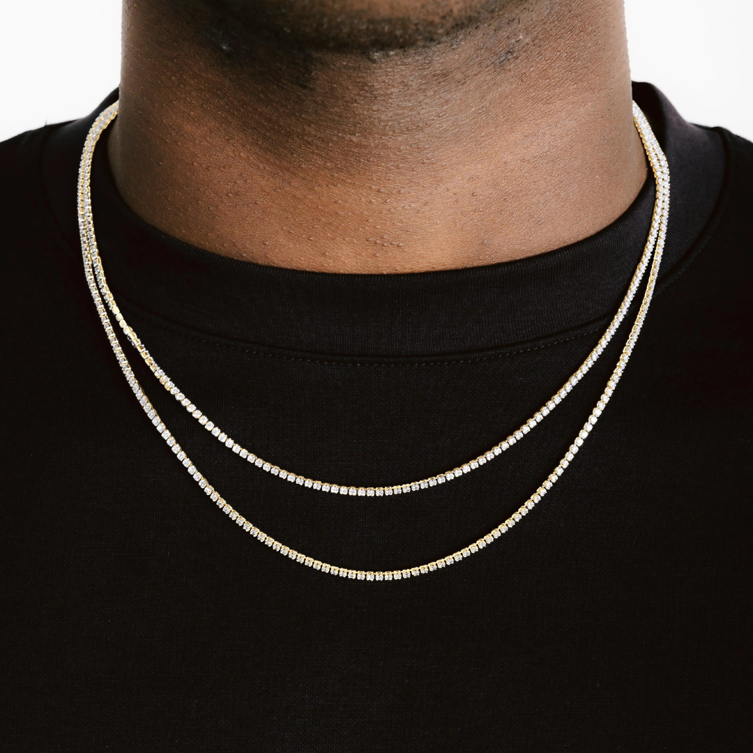Tennis Chain | 2mm (Moissanite)