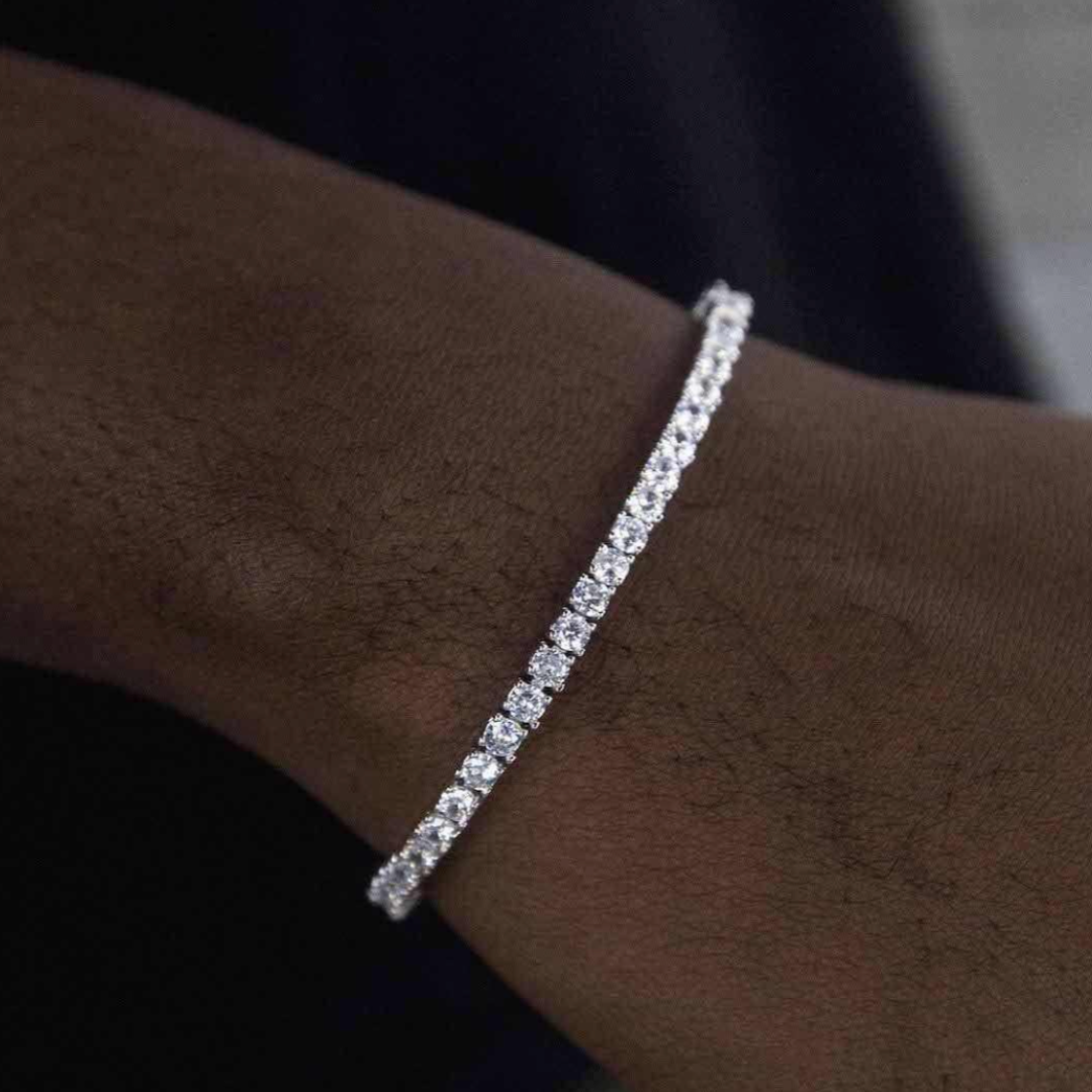 Tennis Bracelet | 3mm (Moissanite)