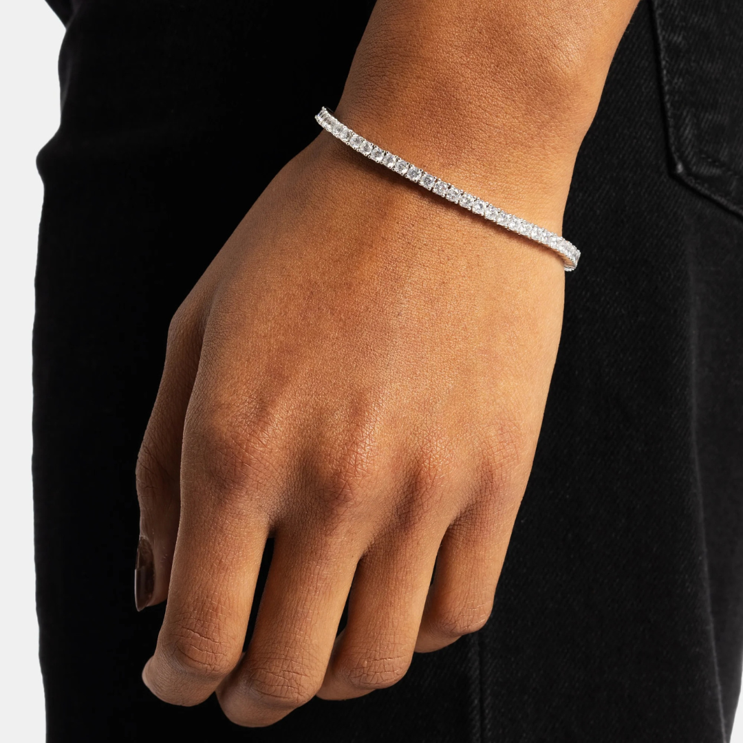 Tennis Bracelet | 3mm (Moissanite)