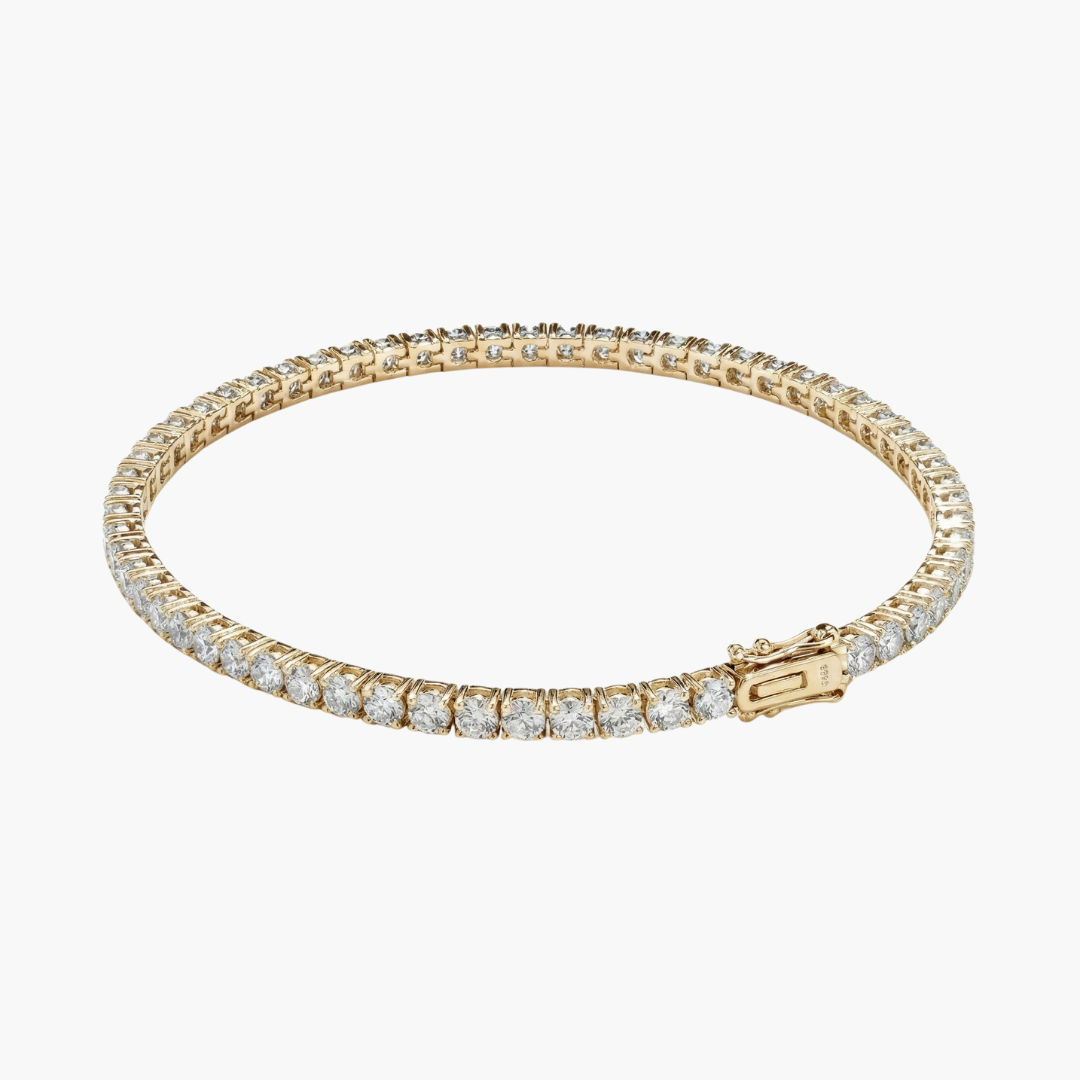 Tennis Bracelet | 3mm (Moissanite)