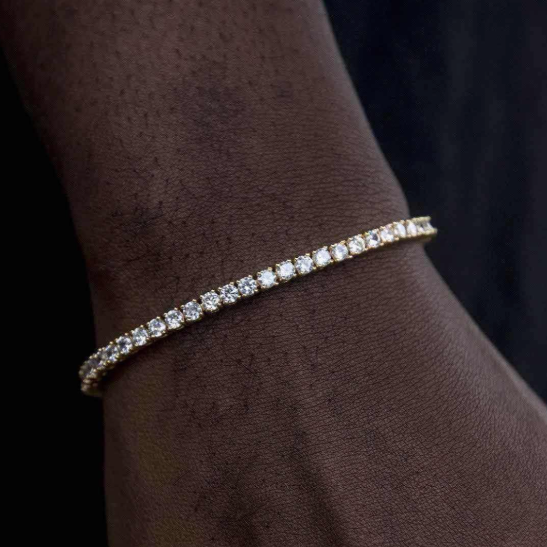 Tennis Bracelet | 3mm (Moissanite)