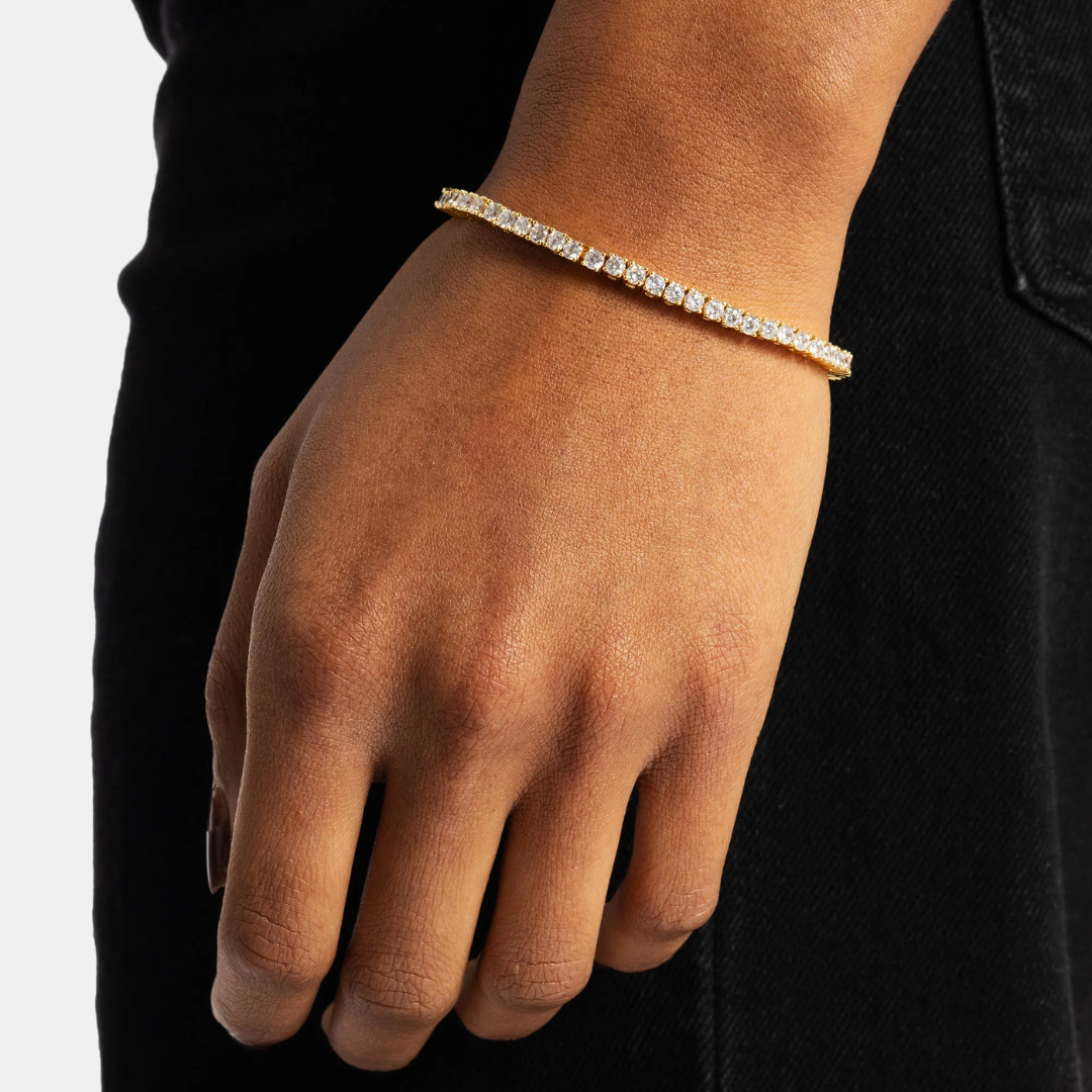 Tennis Bracelet | 3mm (Moissanite)