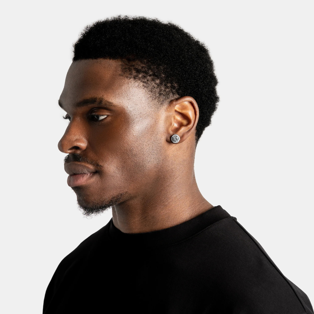 Cushion Cut Earrings | (Moissanite)